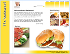 Food & Restaurant Website Template SUJIT-F0002-FR