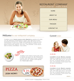 Food & Restaurant Website Template SUJY-0002-FR