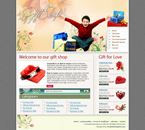 Gifts Website Template PREM-0003-GIF