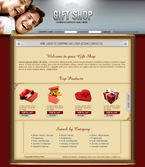 Gifts Website Template ABH-0001-GIF