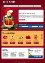 Gifts Website Template ABH-0002-GIF