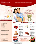 Gifts Website Template BRN-0001-GIF