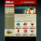 Gifts Website Template DG-0001-GIF