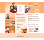 Gifts Website Template TOP-0002-GIF