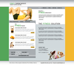 Health and Fitness Website Template ABH-0001-HF