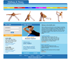 Health and Fitness Website Template MOU-0001-HF