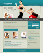Health and Fitness Website Template SUG-0004-HF