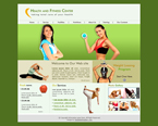 Health and Fitness Website Template RG-F0001-HF