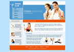 Health and Fitness Website Template TOP-0002-HF