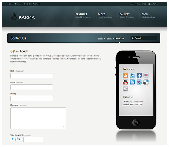 Contact form