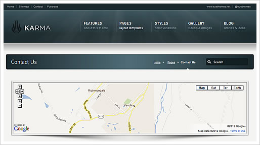 Customizing Google map