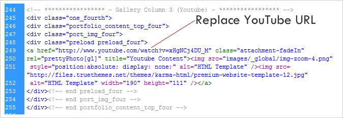 Youtube example