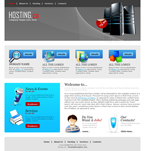 Hosting Website Template RJN-0001-HOS