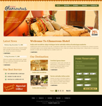 Hotels Website Template Glamourus