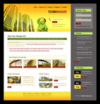 Industrial Website Template TNS-0002-IND
