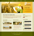 Industrial Website Template I Plant Industry