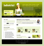 Industrial Website Template SA-0001-IND