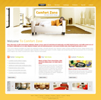 Interior & Furniture Website Template KSK-0001-IF