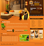 Interior & Furniture Website Template MSM-0003-IF