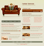 Interior & Furniture Website Template PJW-0006-IF