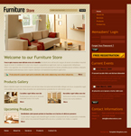 Interior & Furniture Website Template PJW-0008-IF