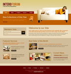Interior & Furniture Website Template PJW-0009-IF