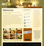Interior & Furniture Website Template PNT-W0002-IF