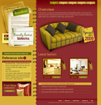Interior & Furniture Website Template PS-0002-IF