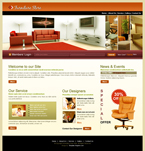 Interior & Furniture Website Template SBR-0001-IF