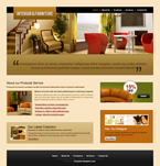 Interior & Furniture Website Template SBR-0002-IF