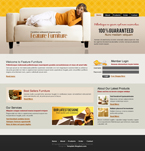 Interior & Furniture Website Template SBR-0003-IF
