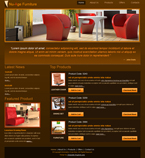 Interior & Furniture Website Template SJY-W0002-IF