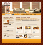 Interior & Furniture Website Template TNS-0009-IF