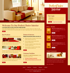 Interior & Furniture Website Template TNS-0012-IF