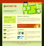 Internet Website Template SNJ-0001-INT