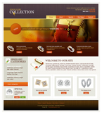 Jewelry Website Template SBR-0001-JEW