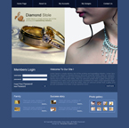 Jewelry Website Template DG-0001-JEW