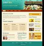 Jewelry Website Template SBR-0001-JEW