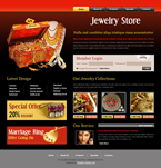 Jewelry Website Template Jewelry House