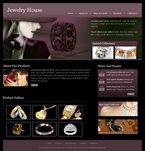 Jewelry Website Template classica