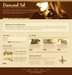 Jewelry Website Template JDP-0001-JEW