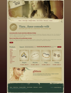 Jewelry Website Template BNB-0002-JEW