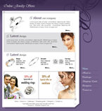 Jewelry Website Template BRN-0003-JEW