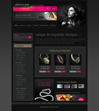 Jewelry Website Template SRC-0001-JEW