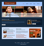 Law Website Template SJY-W0003-A