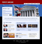 Law Website Template SNJ-0006-LW