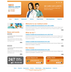 Medical Website Template Doctor's Care