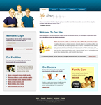 Medical Website Template DPK-0007-MED