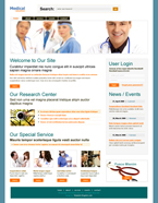 Medical Website Template DPK-0009-MED