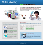 Medical Website Template Medical Laboratory